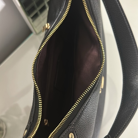 Coach Mara Hobo Black Gold - Picture 7 of 16